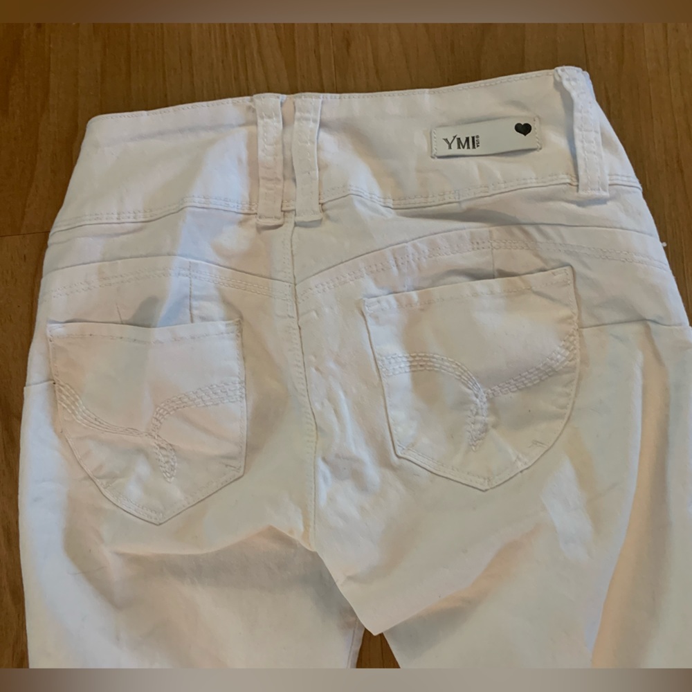 White YMI Jeans